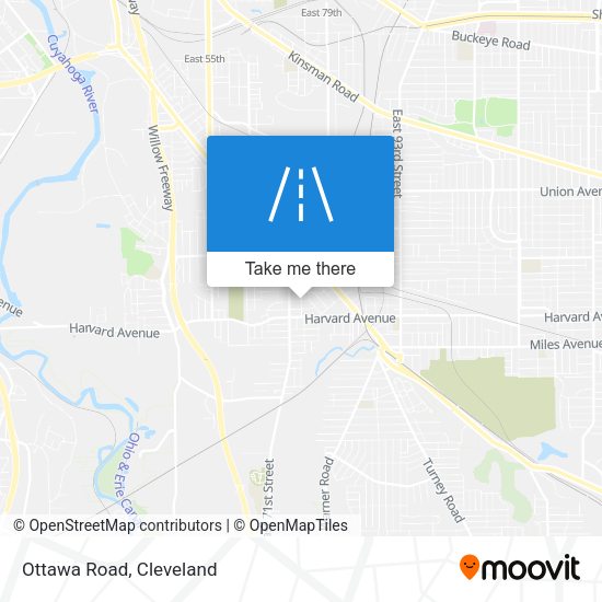 Mapa de Ottawa Road