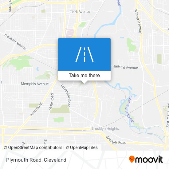 Mapa de Plymouth Road