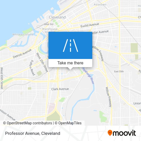 Mapa de Professor Avenue