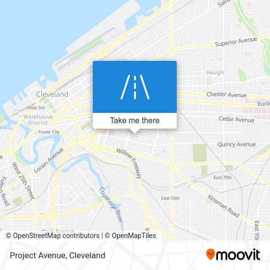 Mapa de Project Avenue