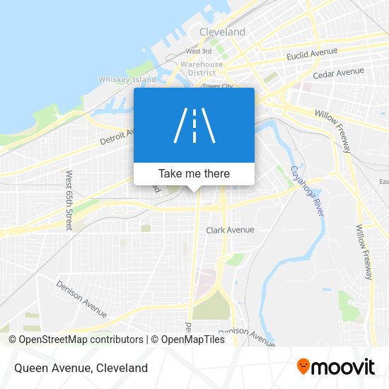 Mapa de Queen Avenue