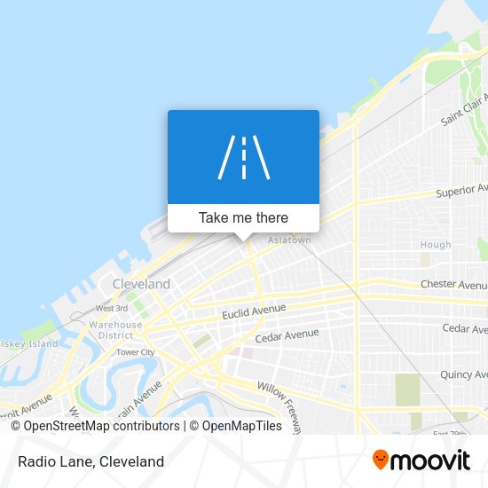 Mapa de Radio Lane