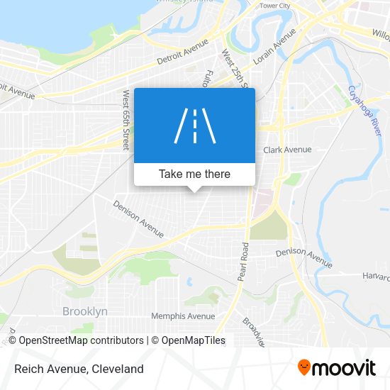 Mapa de Reich Avenue