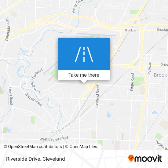Mapa de Riverside Drive
