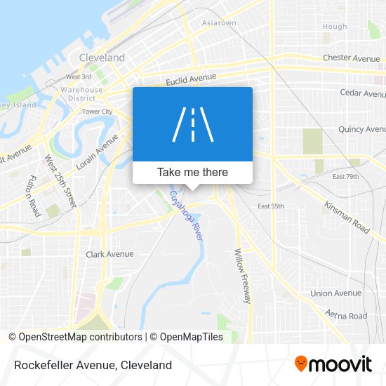 Rockefeller Avenue map