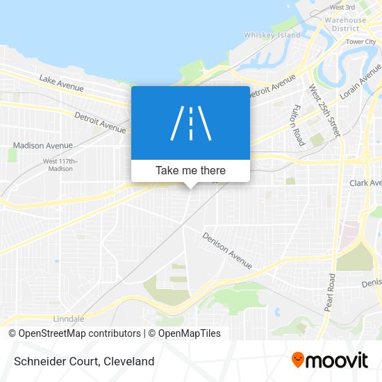 Mapa de Schneider Court
