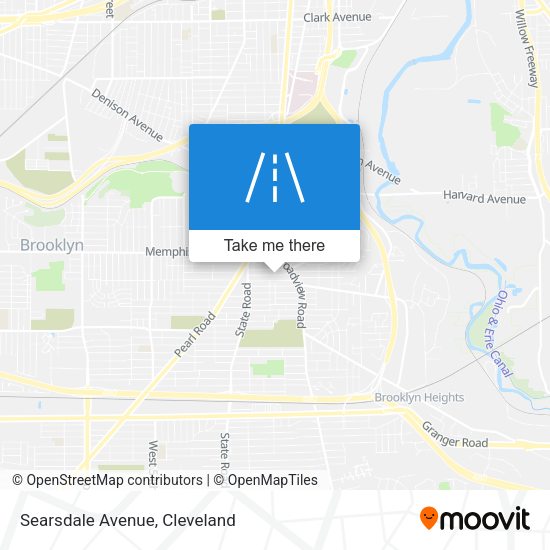 Mapa de Searsdale Avenue
