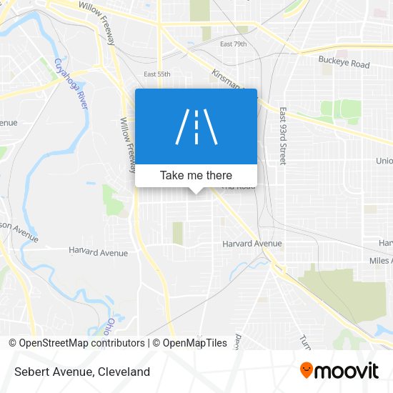 Mapa de Sebert Avenue