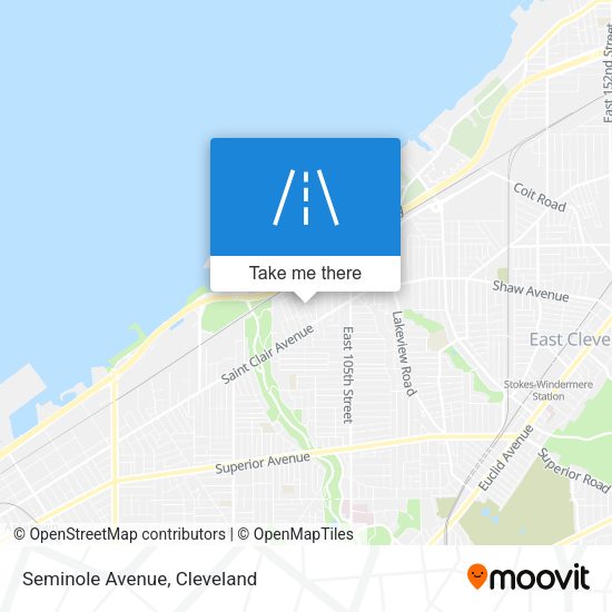 Mapa de Seminole Avenue