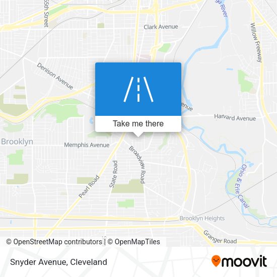 Mapa de Snyder Avenue