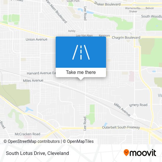 Mapa de South Lotus Drive