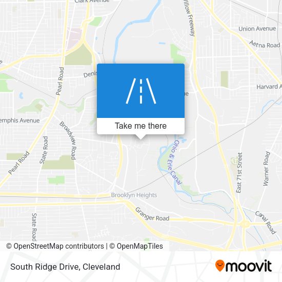South Ridge Drive map