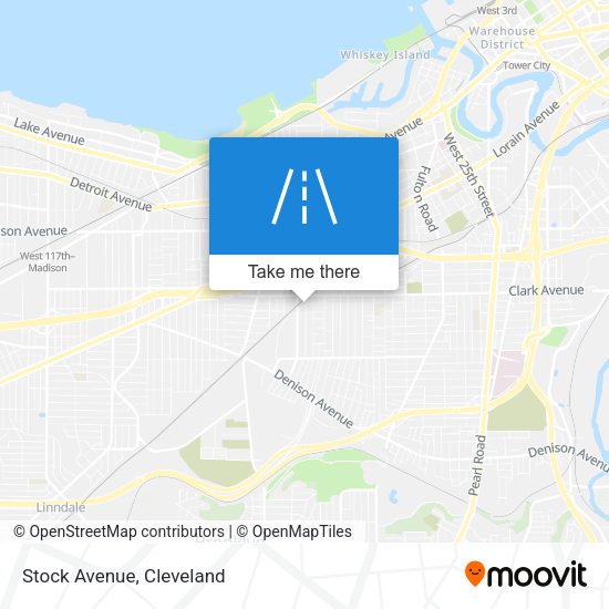 Mapa de Stock Avenue
