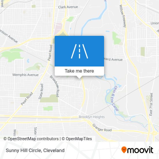 Mapa de Sunny Hill Circle