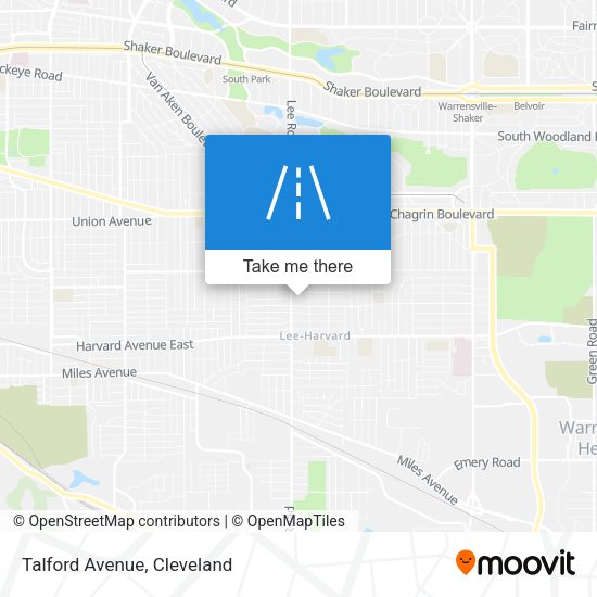 Mapa de Talford Avenue