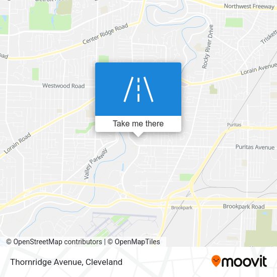 Thornridge Avenue map