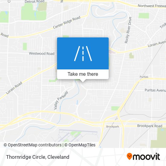 Thornridge Circle map