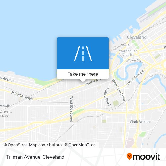 Tillman Avenue map