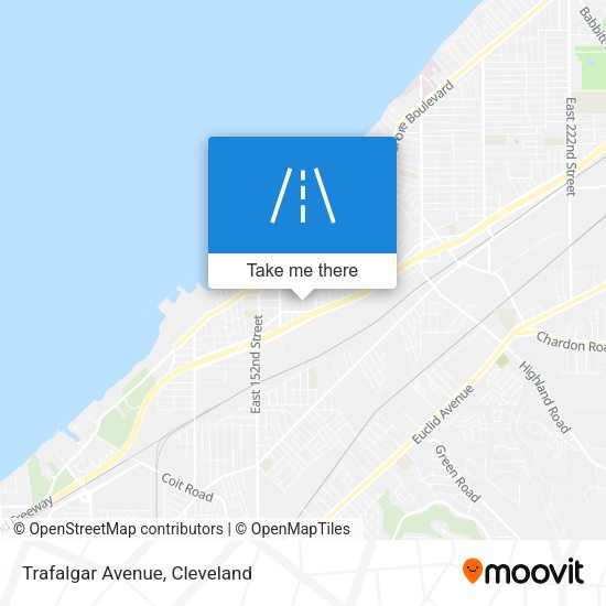 Mapa de Trafalgar Avenue