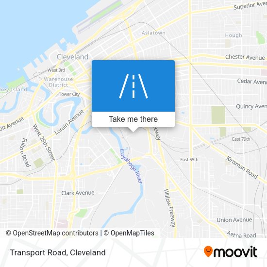 Mapa de Transport Road