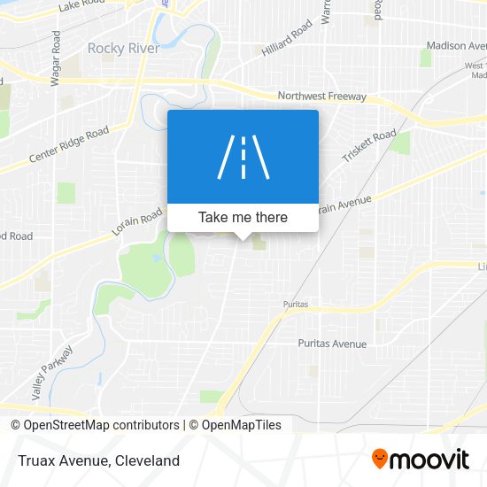 Mapa de Truax Avenue