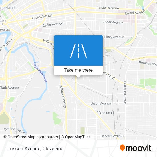 Mapa de Truscon Avenue