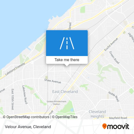 Mapa de Velour Avenue