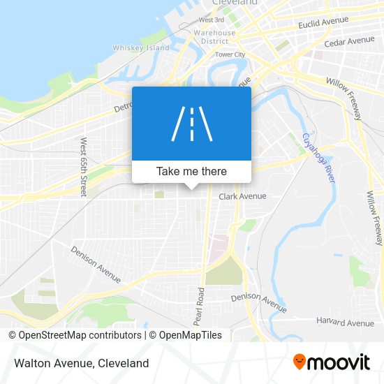 Mapa de Walton Avenue