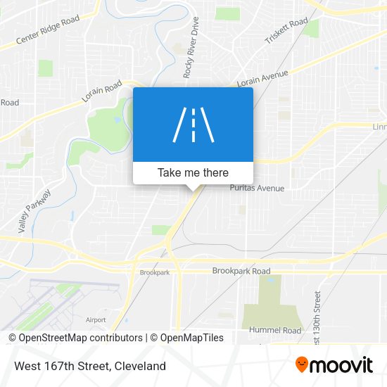 Mapa de West 167th Street