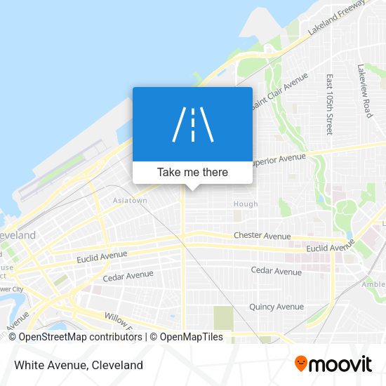 Mapa de White Avenue