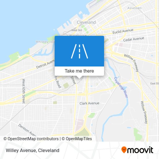Mapa de Willey Avenue