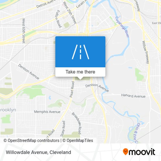 Mapa de Willowdale Avenue