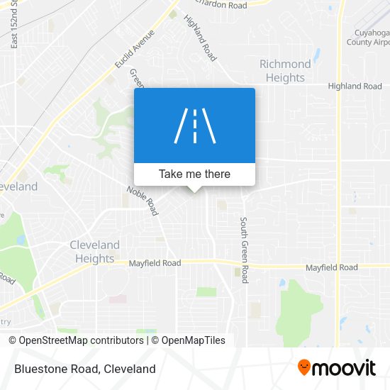 Mapa de Bluestone Road