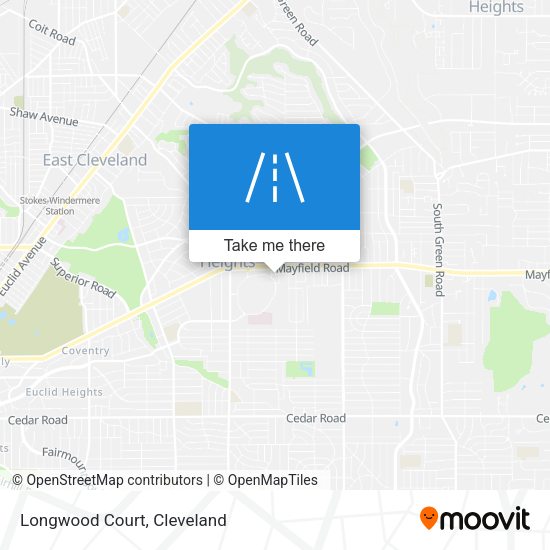Mapa de Longwood Court