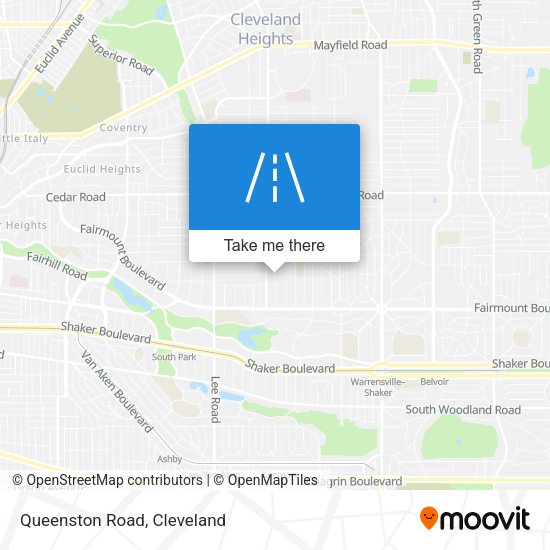 Mapa de Queenston Road