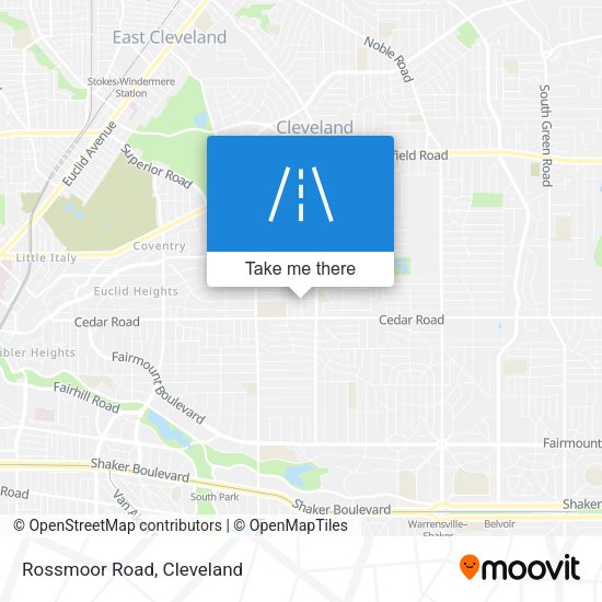 Mapa de Rossmoor Road