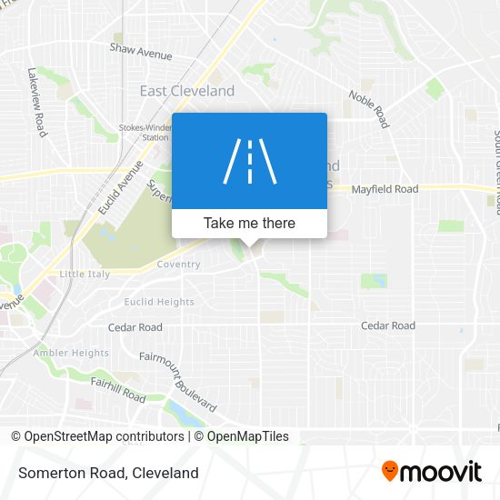Mapa de Somerton Road