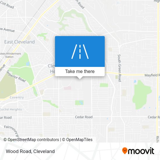 Mapa de Wood Road