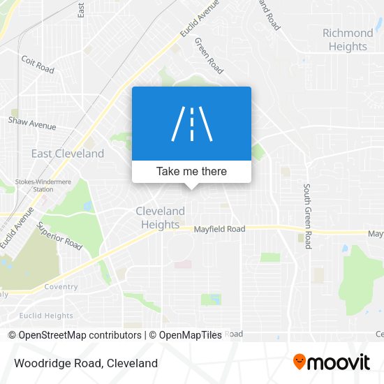 Mapa de Woodridge Road