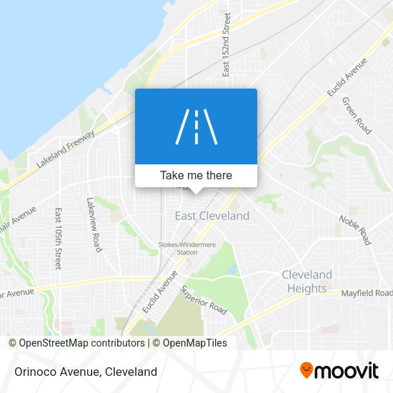 Mapa de Orinoco Avenue