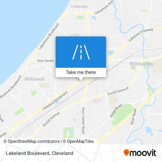Lakeland Boulevard map