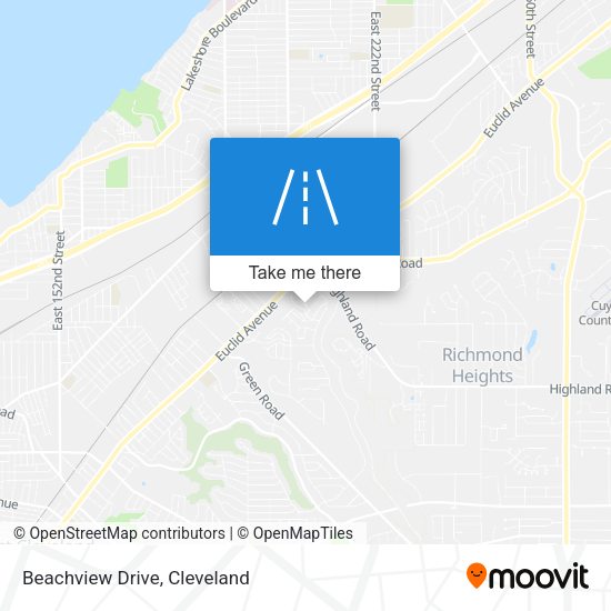 Beachview Drive map