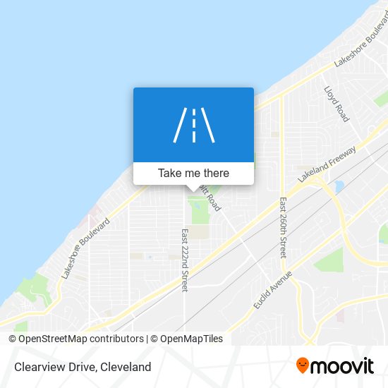 Clearview Drive map