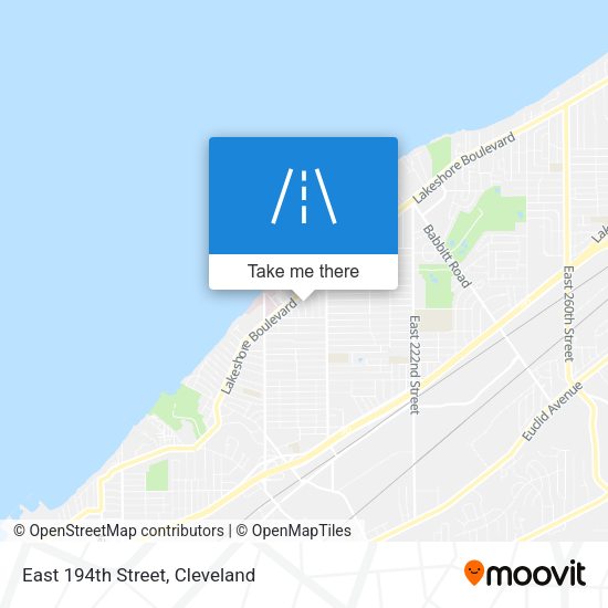 Mapa de East 194th Street