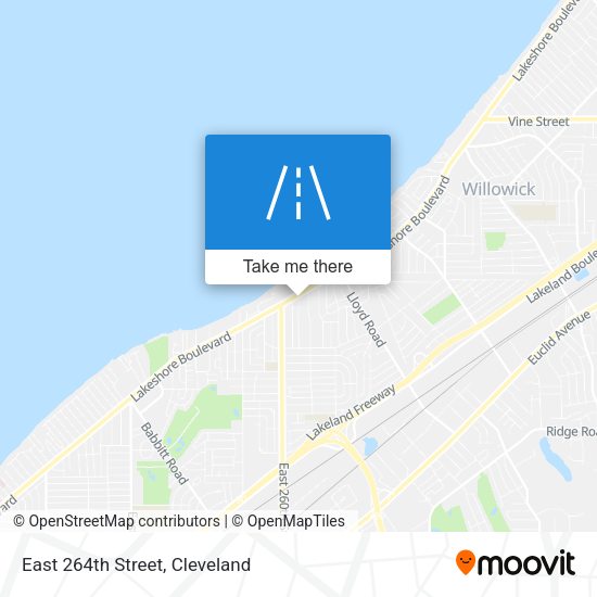 Mapa de East 264th Street