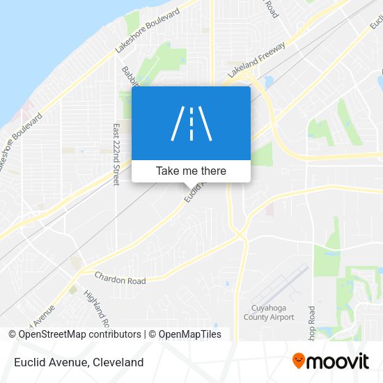 Mapa de Euclid Avenue