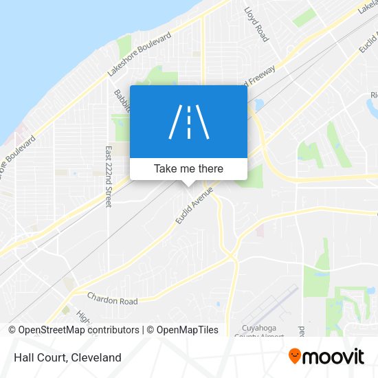 Mapa de Hall Court