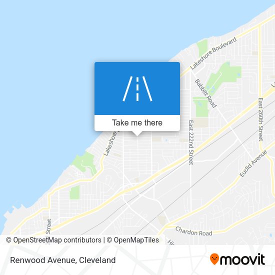 Mapa de Renwood Avenue