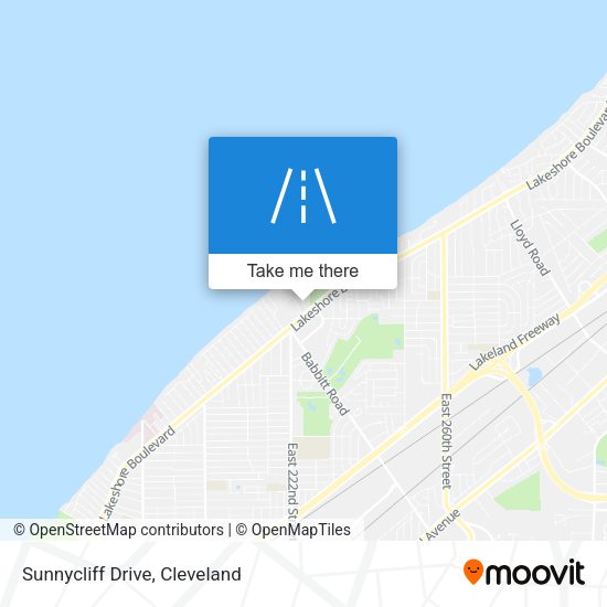 Mapa de Sunnycliff Drive