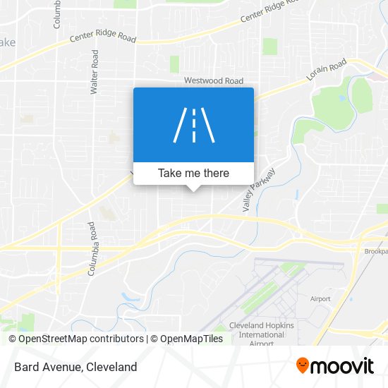 Mapa de Bard Avenue